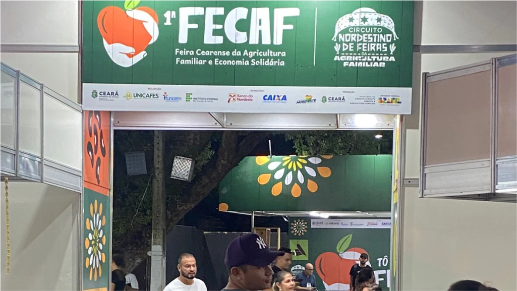 FEIRA CEARENSE DA AGRICULTURA FAMILIAR E ECONOMIA SOLIDÁRIA-FECAF.