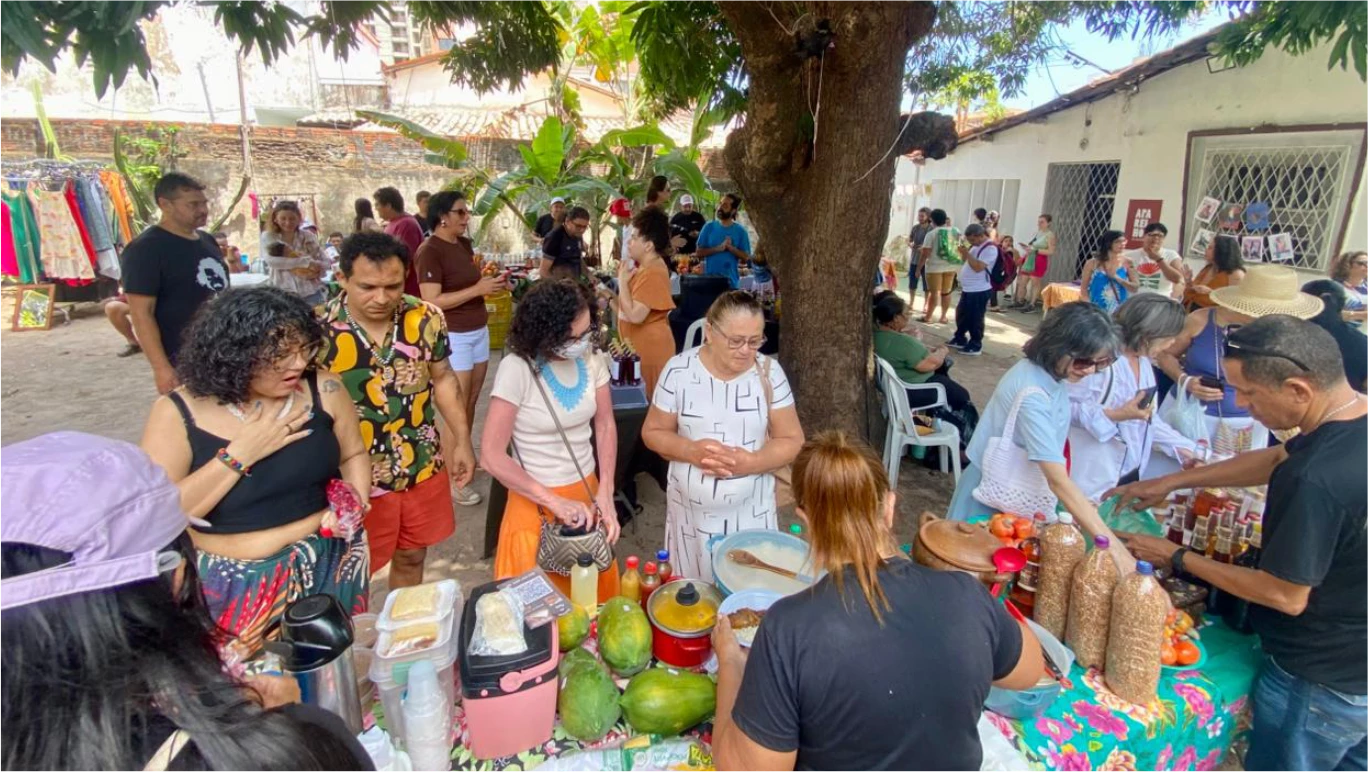 FEIRA AGROECOLÓGICA DA CASA COMUM DE FORTALEZA. 